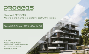 Progeas – Nuovo standard costruttivo